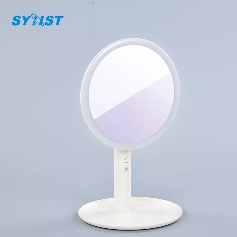 Cad é an difríocht idir scáthán makeup LED agus scáthán feistis gnáth le lampa tábla?